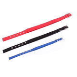 Foam Cotton  Polyester Pet Collars Pet Neck Strap Dog Neckband Cats Dogs Collars, 1.5cm x 39cm, 1.5cm x 39cm Blue, 1.5cm x 39cm  Red, 1.5cm x 39cm Black