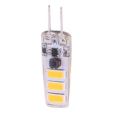 G4 6LEDs SMD 5730 Energy Saving LED Silicone Lamp