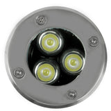 Waterproof 3 LED Light, DC 12V, White Light, Warm White Light