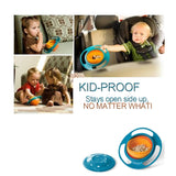 UFO Shaped Gyro Rotary Kids Bowl