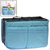 Thicken Portable Multi-function Double Zipper Cosmetic Bag, Storage Bag in Bag