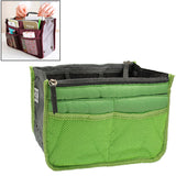 Thicken Portable Multi-function Double Zipper Cosmetic Bag, Storage Bag in Bag