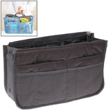 Thicken Portable Multi-function Double Zipper Cosmetic Bag, Storage Bag in Bag