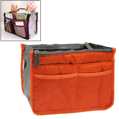 Thicken Portable Multi-function Double Zipper Cosmetic Bag, Storage Bag in Bag