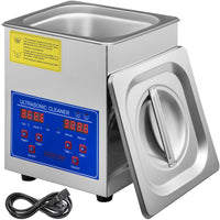 VEVOR Ultrasound Home Appliances 1.3L 2L 3L 6L 10L 15L 22L 30L Ultrasonic Cleaner Lave-Dishes Portable Washing Machine Diswasher