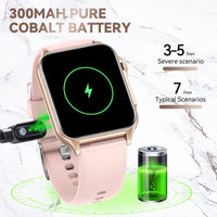 EIGIIS P6 Max Smart Watch 1.96" HD Large Screen Men And Women With LED Flashlight Bluetooth Call Fashion Sports Watches