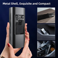 Mini 6000mah Electric Cordless Air Pump Portable Compressor Air 150PSI 12v Air Compressor Car Tyre Tire Inflator Compressor