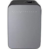 FRIGIDAIRE Portable 10L, 15-can Mini Fridge Brushed Stainless Rugged Refrigerator, EFMIS188-SS