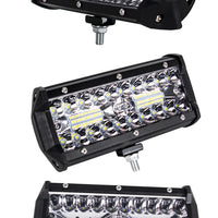 4/ 7 Inch 120W Combo off road Led Light Bars Spot Flood Beam for Work Driving Offroad Boat Car Tractor Truck 4x4 SUV ATV 12V 24V