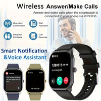 Smart watch, wireless calling/dial, multi-Sport mode, calling reminder and rejection,fitness monitoring, for iPhone/Andriod