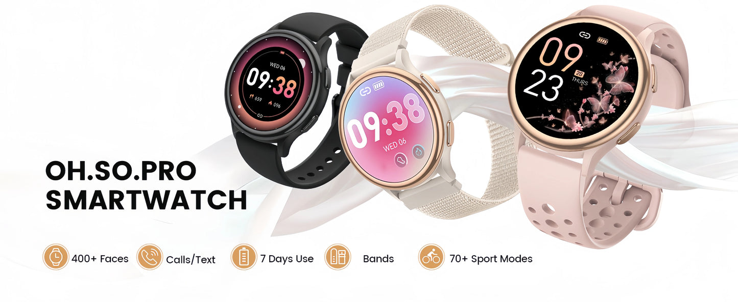 Smart Watches for Women [400+Watch Faces/Calls/Female Health], 1.27" Fitness Tracker Smartwatch for iPhone ＆ Android, Activity T