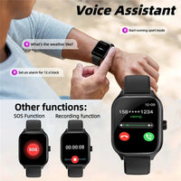 Smart watch, wireless calling /dial, multi -Sport mode, calling reminder and rejection, SMS reminder, for iPhone/Andriod