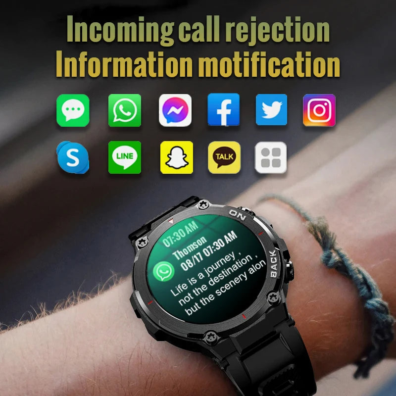 Xiaomi Mijia GPS Smart Watch Sport Fitness Bracelet Call Remind Health Monitor Heart Rate Smartwatch for Men Android IOS Watch