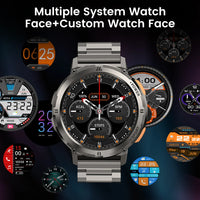 2024 Original KOSPET TANK T2 Smart Watch For Men Smartwatch AI Voice Bluetooth Call Waterproof Digital Electronic Smartwatch