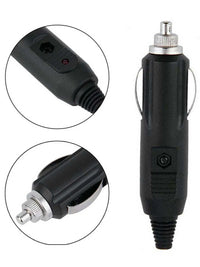 1PC 12V 24V Auto 5A Male Car Cigarette Lighter LED Socket Plug Connector Adapter For Car/Van Vehicle Motor Car Accessories