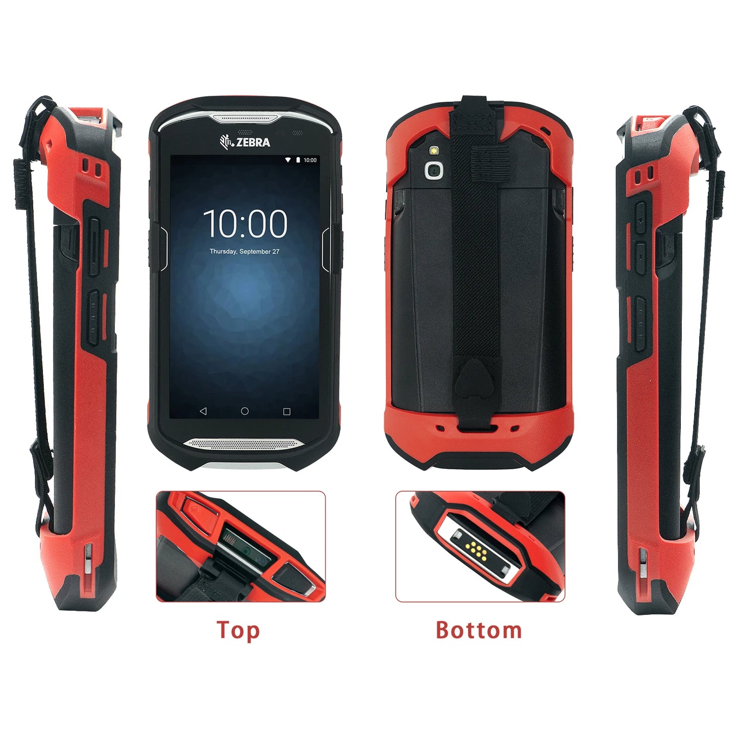 New Protect Cover Handstrap Bumper Multi-Colored For Zebra Motorola TC51 TC510K TC56 TC52 TC57 Case