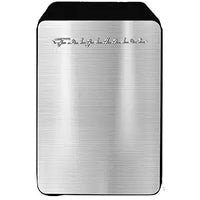 FRIGIDAIRE Portable 10L, 15-can Mini Fridge Brushed Stainless Rugged Refrigerator, EFMIS188-SS