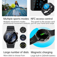 Xiaomi Mijia ECG+PPG Business Smart Watch Men Bluetooth Call Health Sleep Monitoring Multiple Sports Mode Waterproof Smartwatch