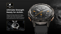 2024 KOSPET TANK T3 Smart Watch For Men 500mAh Battery Smartwatch Women Digital Fitness Watches AMOLED AI Voice AOD Bluetooth