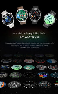 Smartwatch Men GT4 Pro 360*360 HD Screen Heart Rate Bluetooth Call IP68 Waterproof NFC Smart Watches 2023 New For Huawei Xiaomi