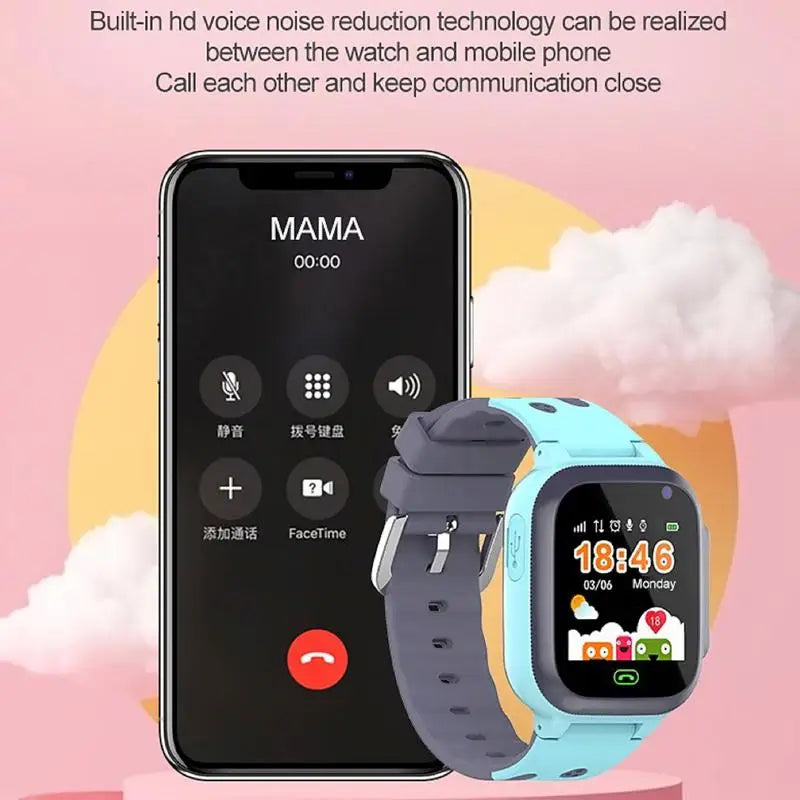 Kids Smart Watch Touchscreen Smartwatches With Video Music Games Pedometer Smartwatch Educational Toys Birthday Christmas Gifts