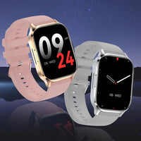 2024 New 2.01-inch Men's and Women's Bluetooth Call Couple Smart Watch Android Compatible Apple Fitness Sports Electronic Watch