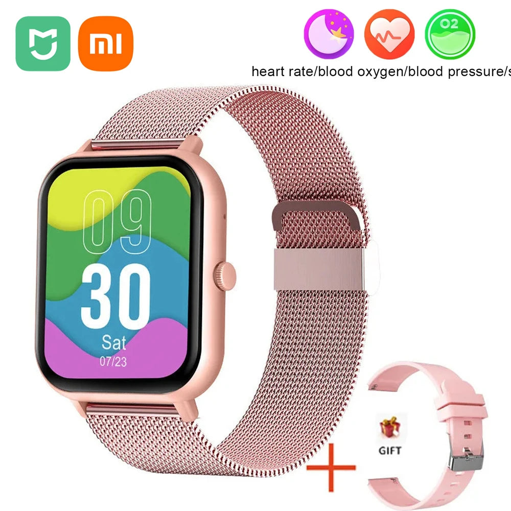 Xiaomi mijia Women's Smart Watch Bluetooth Call Custom Dial SmartWatch Lady Waterproof Fitness Smart Bracelet For Android IOS