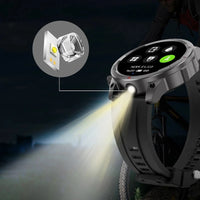 2024 New Bluetooth Calling Men's Smartwatch LED Outdoor Fitness Health Monitoring Smart Watch 360 * 360 HD Waterproof Smartwatch