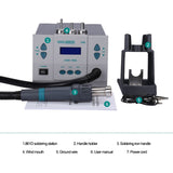 QUICK 861DW 220V 1000W Digital Display Lead-free Intelligent Hot Air Gun Desoldering Station, AU Plug, QUICK 861DW