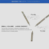 QUICKO T12-BL Lead-free Soldering Iron Tip, T12-B, T12-B2, T12-BL