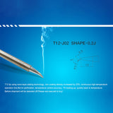 QUICKO T12-JL02 Lead-free Soldering Iron Tip, T12-J02, T12-JL02