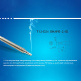 QUICKO T12-D24 Lead-free Soldering Iron Tip, T12-D24, T12-D16, T12-DL32, T12-D52