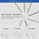 QUICKO T12-D24 Lead-free Soldering Iron Tip, T12-D24, T12-D16, T12-DL32, T12-D52