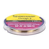 MECHANIC iTough X 200M 0.028MM LCD OLED Screen Cutting Wire, MECHANIC 0.028MM 200M