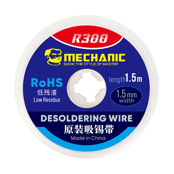 MECHANIC R300 1.5M 1.5MM Suction Tin Wire, MECHANIC R300 1.5M 1.5MM