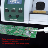 SUGON T26 Soldering Station Lead-free 2S Rapid Heating with C210-002 Soldering Iron Tip Kit, US Plug, T26 Kit with C210-002 Tip, US Plug