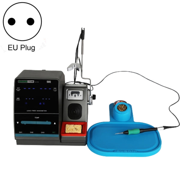 SUGON T36 220V 120W Nano Electric Soldering Station with Handle, EU Plug, T36, EU Plug