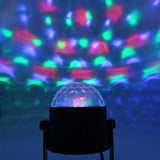 YouOKLight YK2278 3W Sound Activated Party DJ Lighting RBG Disco Ball Strobe Lamp Stage Par Light with 7 Modes, Without Remote Control