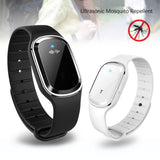 Smart Ultrasonic Mosquito Repellent Bracelet, CG2 White