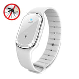 Smart Ultrasonic Mosquito Repellent Bracelet, CG2 White