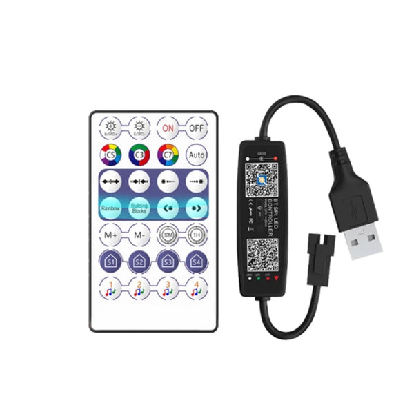 WS2812B USB 5V APP Remote Controller Bluetooth Music Controller for SK6812 WS2811 WS2812 LED Light Strip