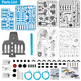 MoFun 101 Hydraulic Robot Arm 3 in 1 Science and Education Assembled Toys, 101, 102