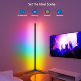 SAL004B USB Plug Home Bar Atmosphere Music Ambient RGB LED Floor Light, SAL004B