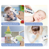 RZ8810 Thermometers Body Thermometer Ear LED Display Digital Electronic IR Thermometer Baby Fever Medical Infrared Bady Thermometer