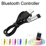 Smart RGB Bluetooth Timer Suitable LED Controller for 5V 3528 5050 RGB Light Strip