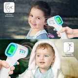 Non-contact LCD Digital Thermometer Fever Handheld Infrared Forehead Body Thermometer with LCD Measurement For Baby Adult Portab, LCD Digital