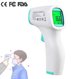 Non-contact LCD Digital Thermometer Fever Handheld Infrared Forehead Body Thermometer with LCD Measurement For Baby Adult Portab, LCD Digital