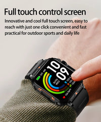 SENBONO New  Men Smart Watch 1.95inch HD Screen Bluetooth Call 24/7 Heart Rate Monitor IP68 100+ Sport Modes Smartwatch for Men