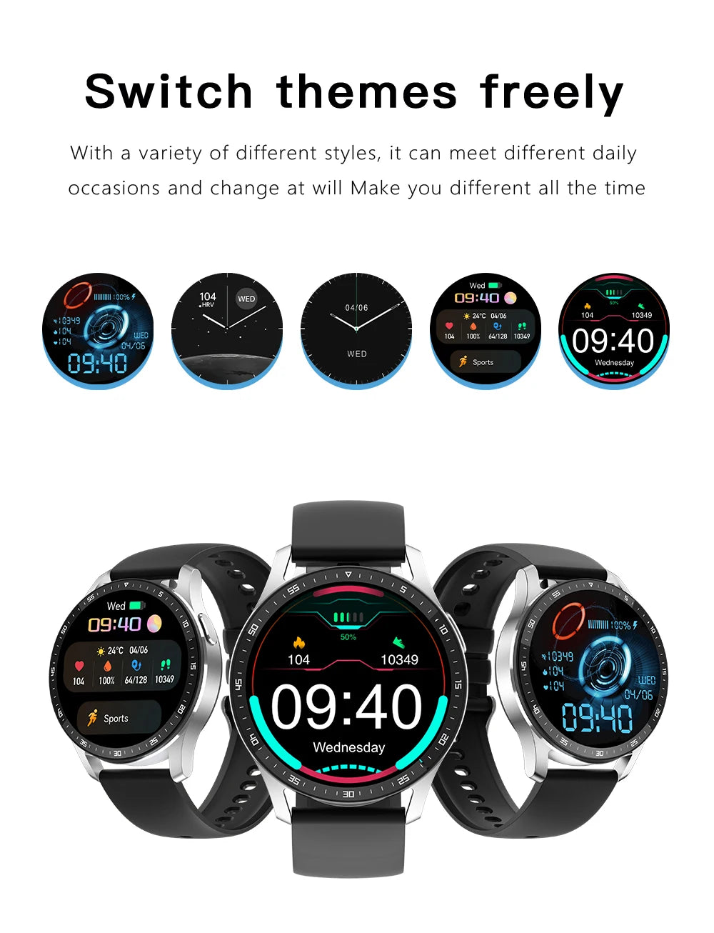 GEJIAN X10 Headset Smart Watch TWS Two In One Wireless Bluetooth Dual Headset Call Health Blood Pressure Sport Music Smartwatch