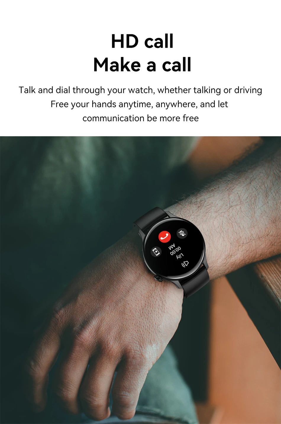 Xiaomi Mijia New Women Bluetooth Call Smartwatch Always Display Time Heart Rate Sports Health Monitoring Music GT4 Smart Watches